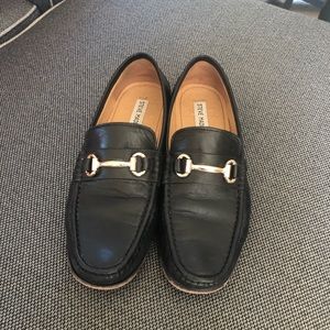 Black Steve Madden loafers